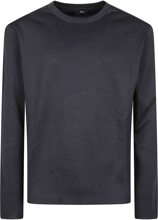 Herno Long Sleeve T-shirt Blue