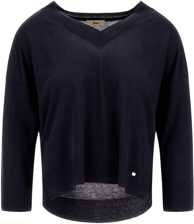 Herno Sweaters Blu Navy