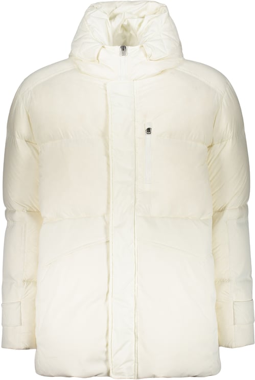 Herno White down jacket with hood