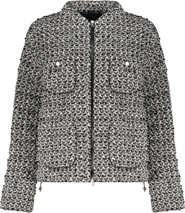 Herno Bouclé knit down jacket