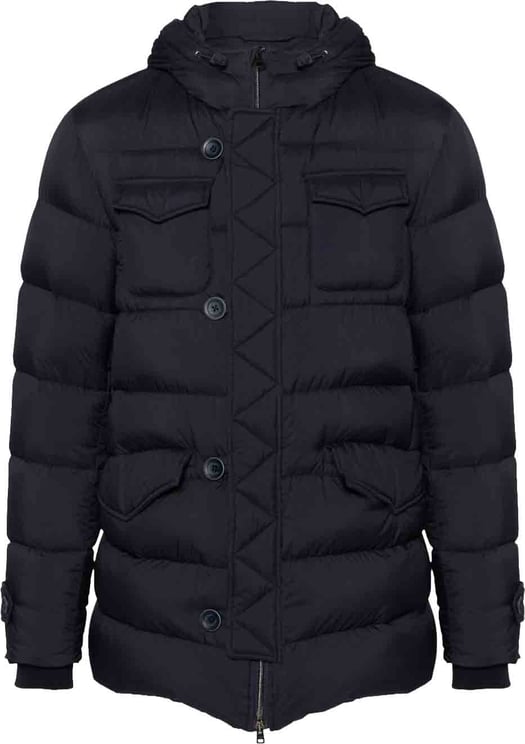 Herno Coats Navy