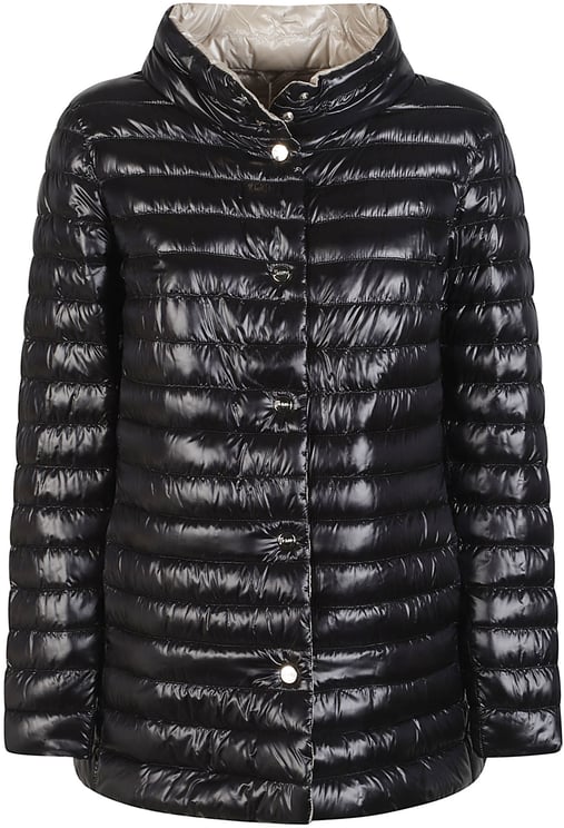 Herno A-shape Reversible Down Jacket Black