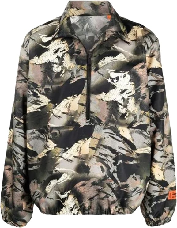 Heron Preston Heron Preston Bicolor Polyamide Shell Jacket