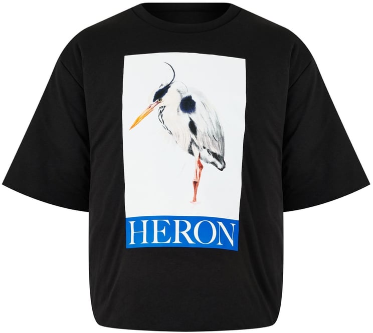 Heron Preston Heron Bird Painted Logo Padded T-shirt