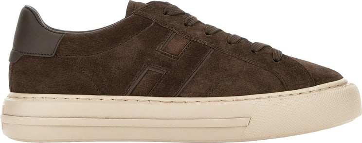 HOGAN Low-Top Sneakers In Coconut Choco Late Brown