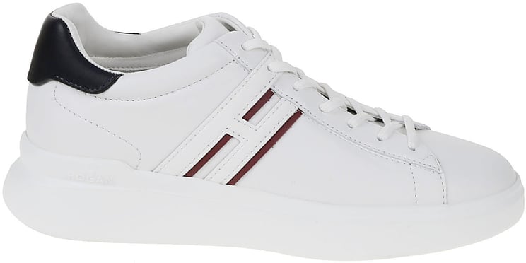 HOGAN Flat Shoes C Bianco Rosso