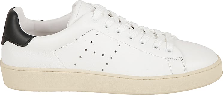 HOGAN Low-Top Leather Sneakers With Perforated Detailing