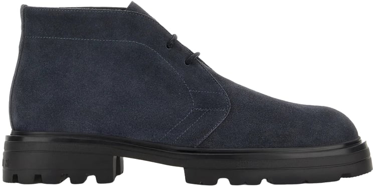 HOGAN Flat Shoes Blu Notte