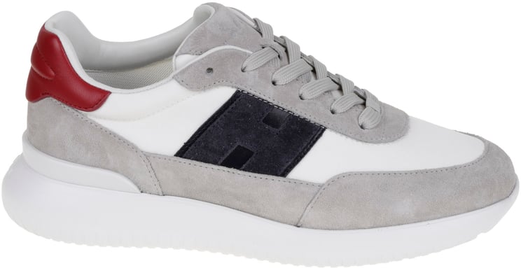 HOGAN Flat Shoes W Ghiaccio/Blu/Rosso