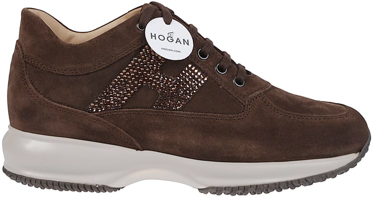 HOGAN Interactive Sneakers Brown
