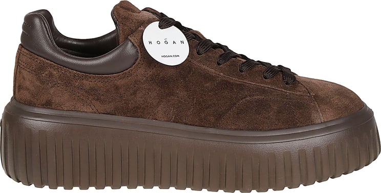 HOGAN H-stripes Sneakers Brown