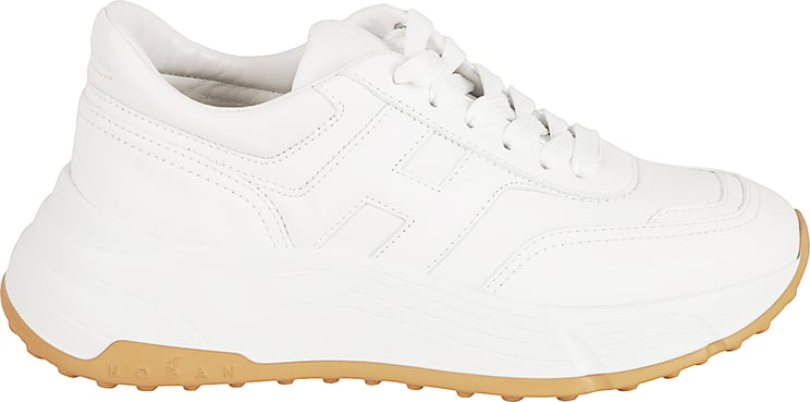 HOGAN 'Hi-Fi' White Leather Sneakers