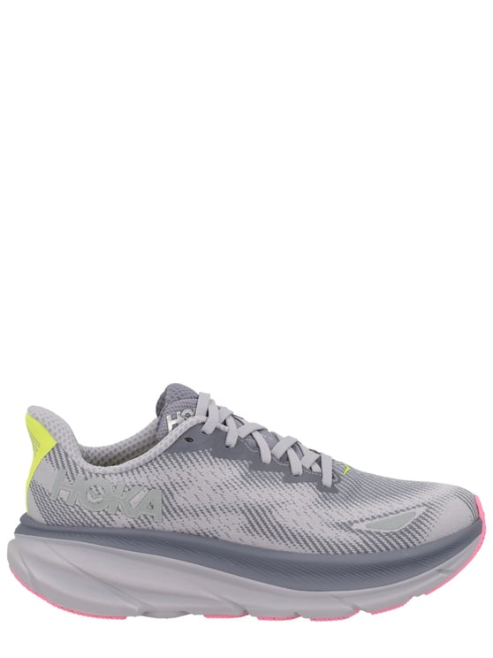 Hoka Grey Lightweight Cushioned Sneakers