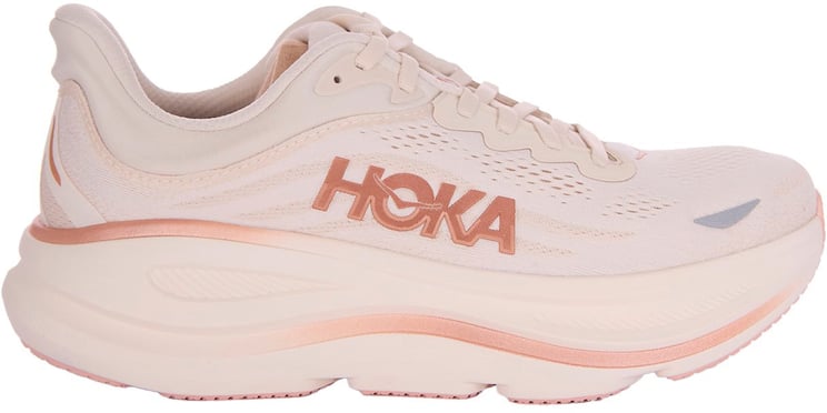 Hoka Sneakers Oat Milk Rose Gold