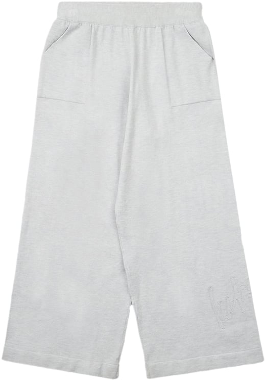 Iceberg KIDS - Light gray palazzo pants with elastic waist