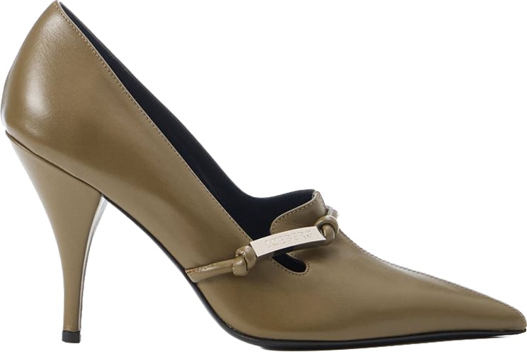 Iceberg Khaki pumps with heel