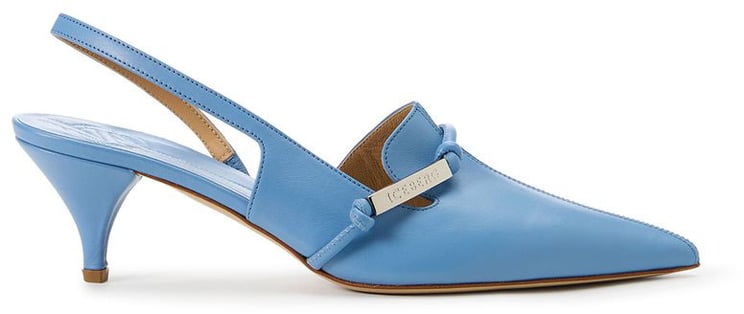 Iceberg Light blue sandals with tapered toe and strap