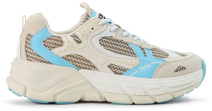 Iceberg Multi-colored sneakers with a structured line