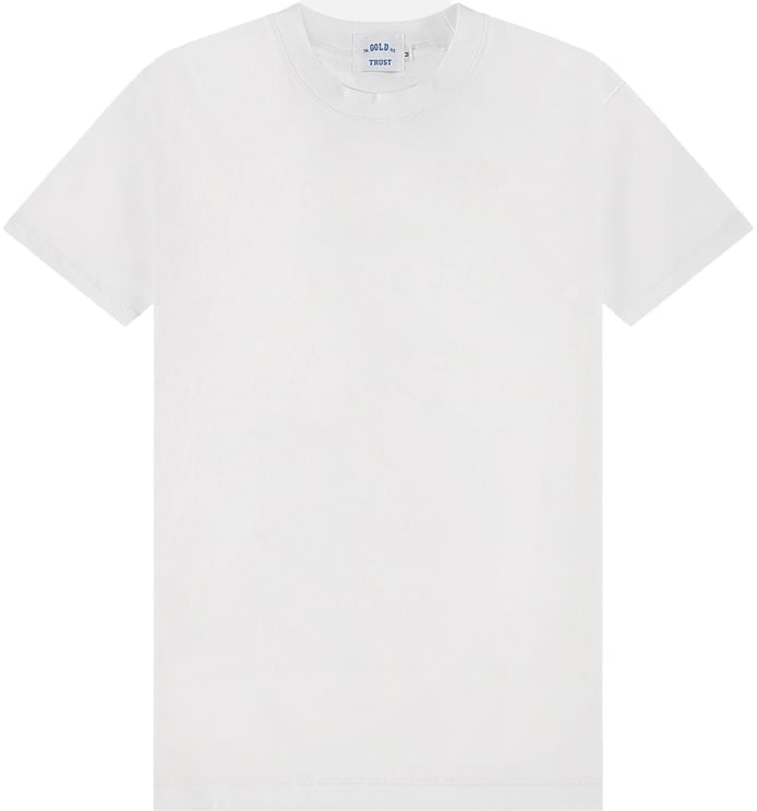 In Gold We Trust The Time Tee White