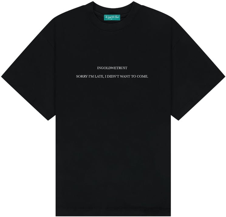 In Gold We Trust The Watch Black