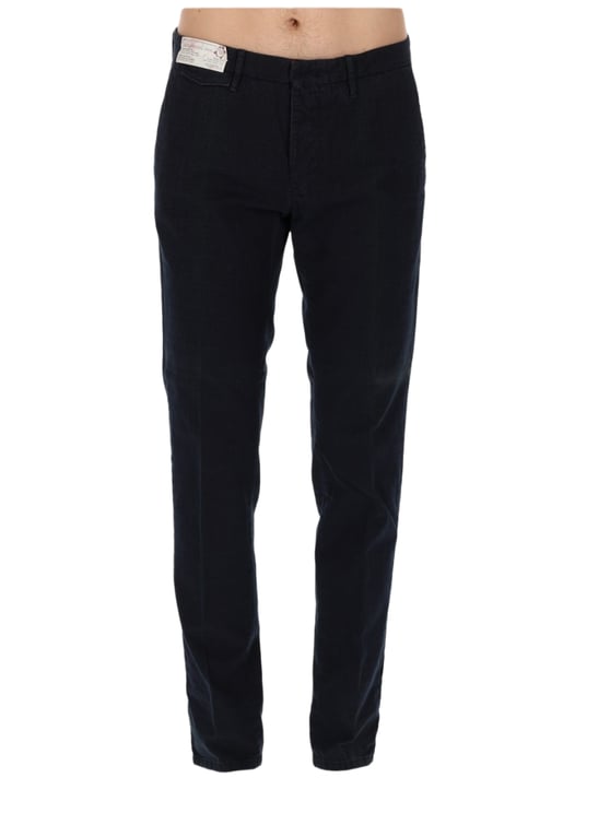 Incotex Blue Slim-Fit Cotton Jeans
