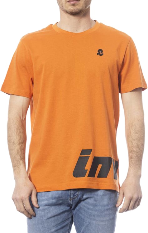 Invicta Invicta Orange Cotton Men T-Shirt