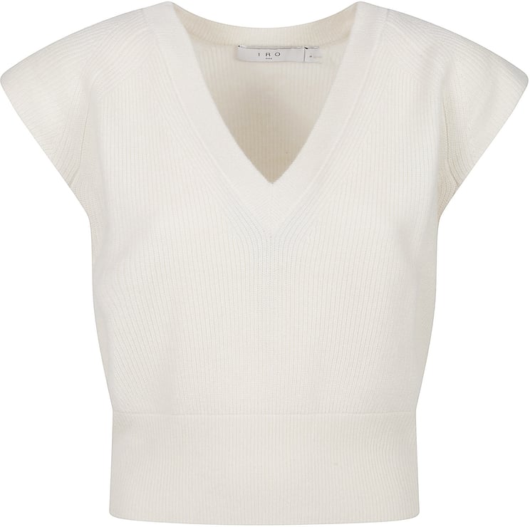 Iro Ludovica Short Sleeve Sweater Nude