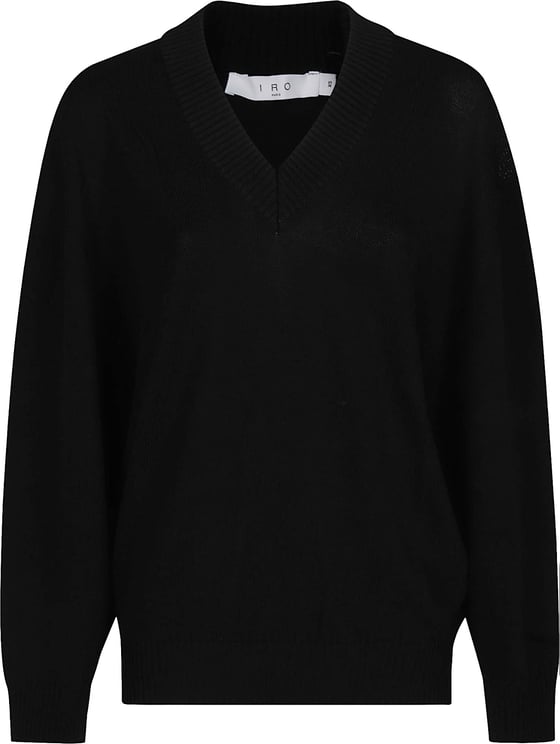 Iro Brise V Neck Sweater Black