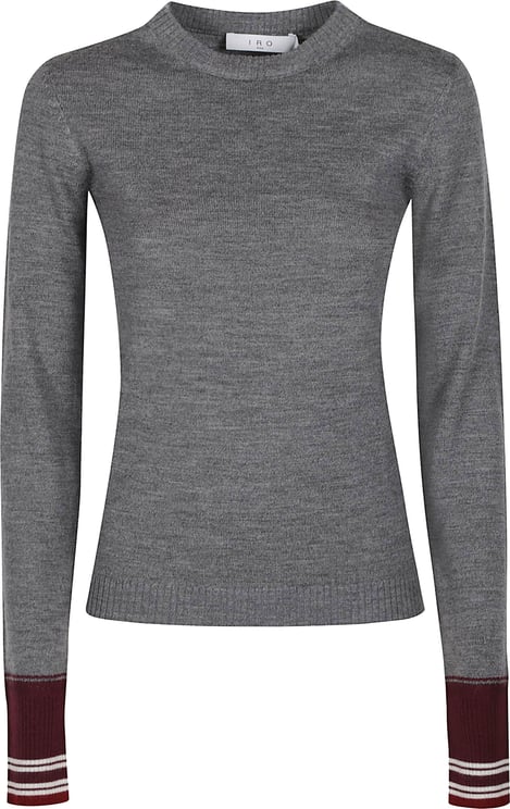 Iro Muse Long Sleeve Sweater Grey