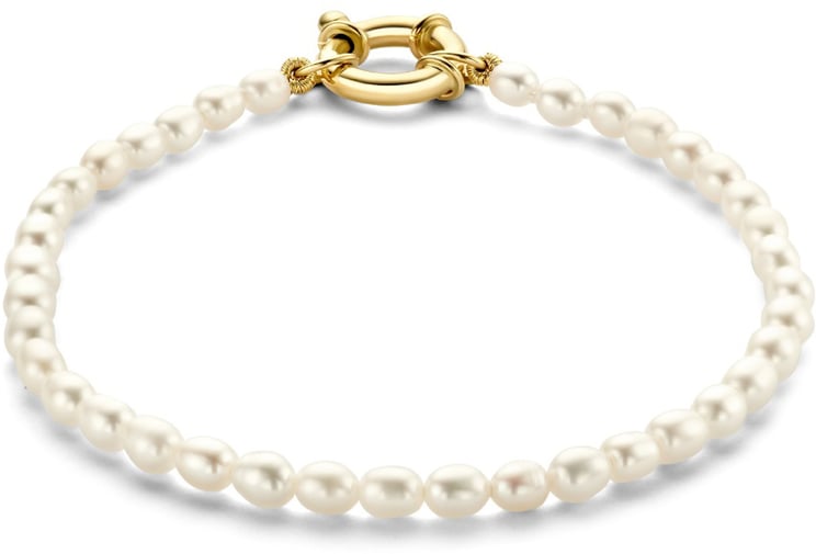 Isabel Bernard Aidee Marissa Armband met Zoetwaterparel