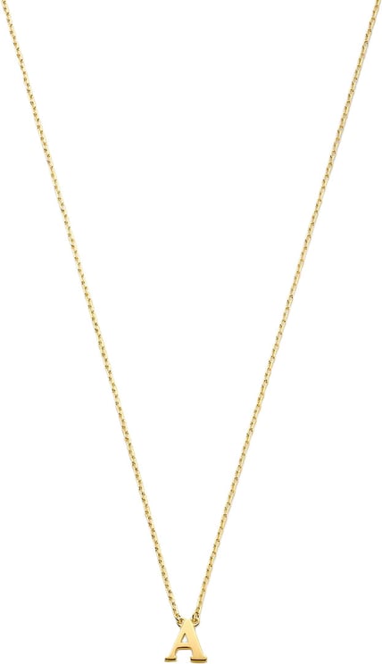 Isabel Bernard Isabel Bernard Le Marais Chloe - Ketting - Goud - Letter Z
