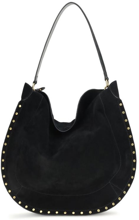 Isabel Marant Isabel Marant Black Calf Leather Bos Taurus Shoulder Bag