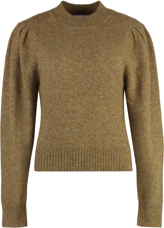 Isabel Marant Honey Wool-blend crew-neck sweater