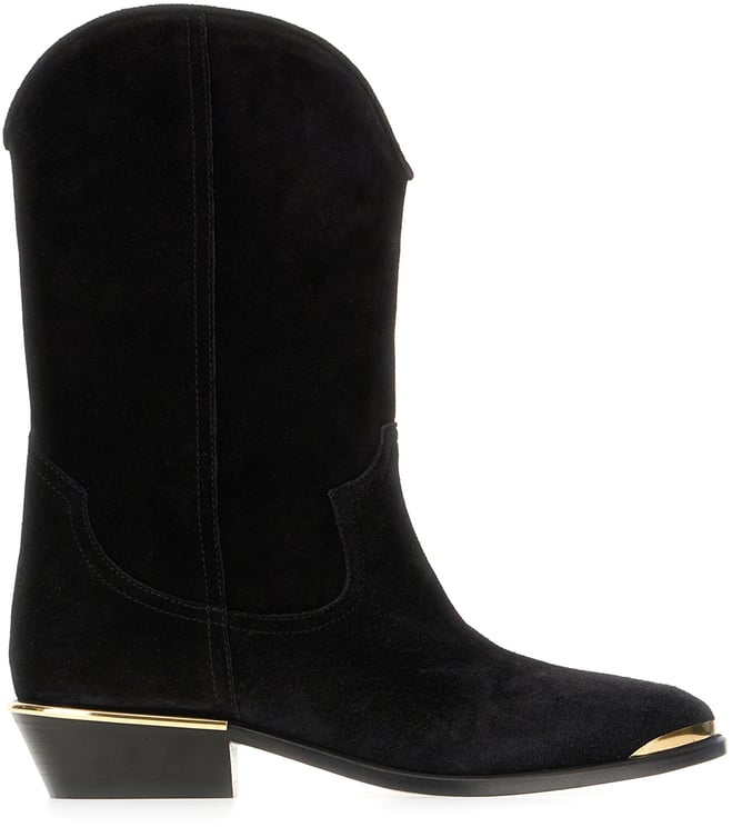 Isabel Marant Isabel Marant Black suede ankle boots