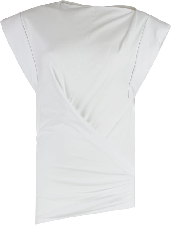 Isabel Marant Maisan Draped cotton t-shirt