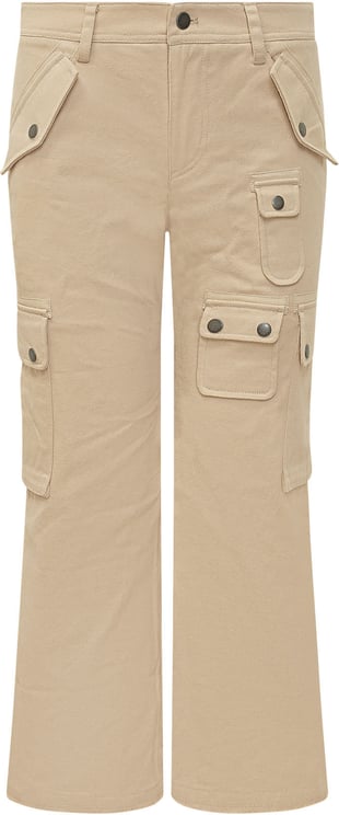 Isabel Marant Pantaloni Cargo a Gamba Dritta con Tasche Applicate