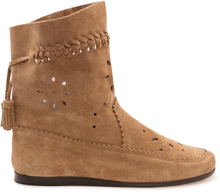 Isabel Marant Stivaletto Woosta con Trafori e Nappine