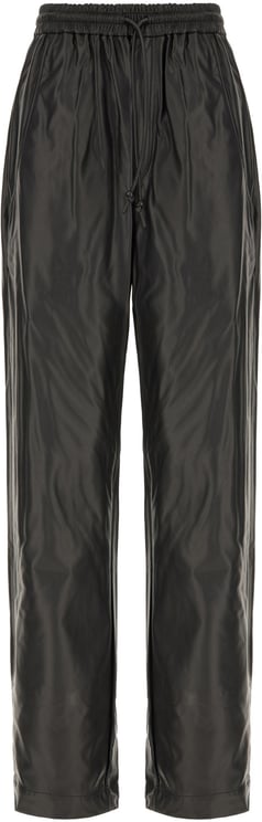Isabel Marant Marant Etoile Black synthetic leather pants