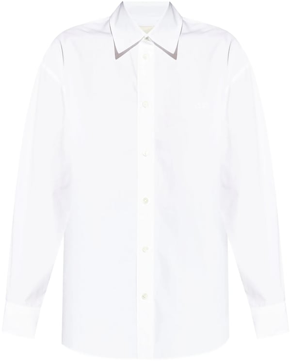 Isabel Marant White Fabriza Pointed Collar Shirt