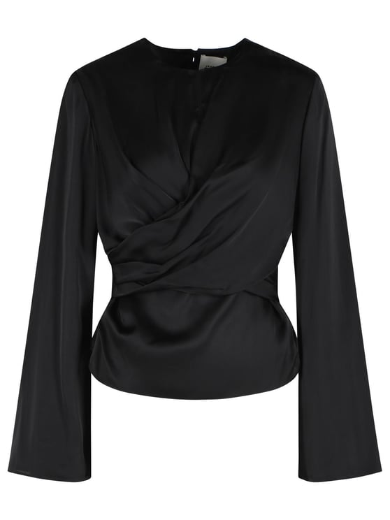 Isabel Marant 'Neame' Black Viscose Blouse