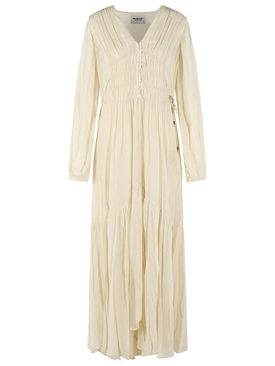Isabel Marant 'Briane' Beige Viscose Dress