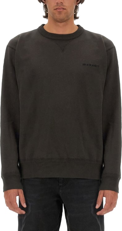Isabel Marant Relaxed-Fit Black Sweatshirt With Subtle Logo
