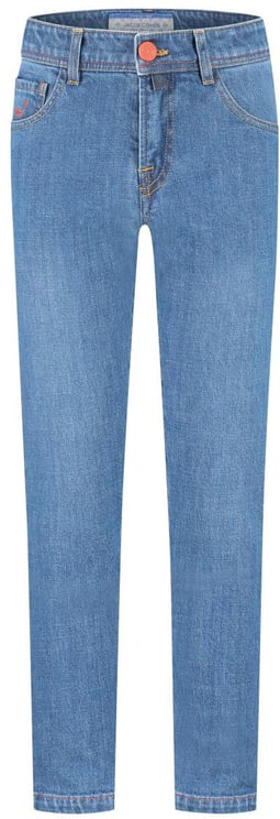 Jacob Cohen Pantalone Bard  Tasche Denim Lavaggio Medio Lavaggio Medio Azzurrato Lac