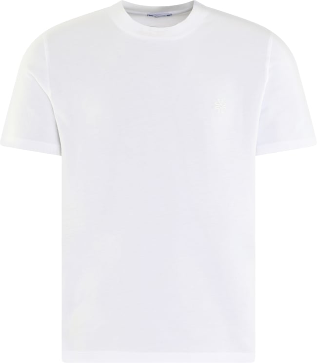 Jacob Cohen Heren Girocollo Costina T-Shirt Wit