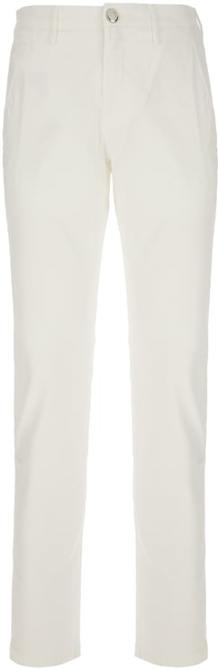 Jacob Cohen Jacob Cohen White stretch cotton blend pants