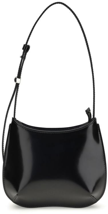 Jacquemus Jacquemus Black Calf Leather Bos Taurus Shoulder Bag