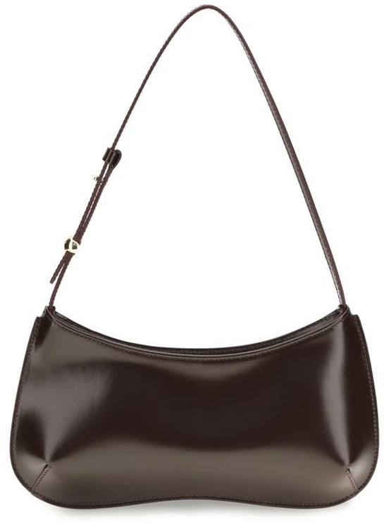 Jacquemus Jacquemus Brown Calf Leather Bos Taurus Shoulder Bag