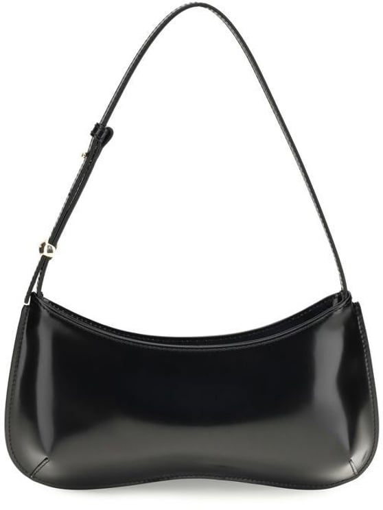 Jacquemus Jacquemus Black Calf Leather Bos Taurus Shoulder Bag