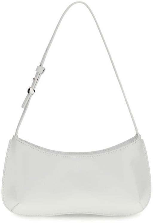 Jacquemus Jacquemus White Calf Leather Bos Taurus Shoulder Bag