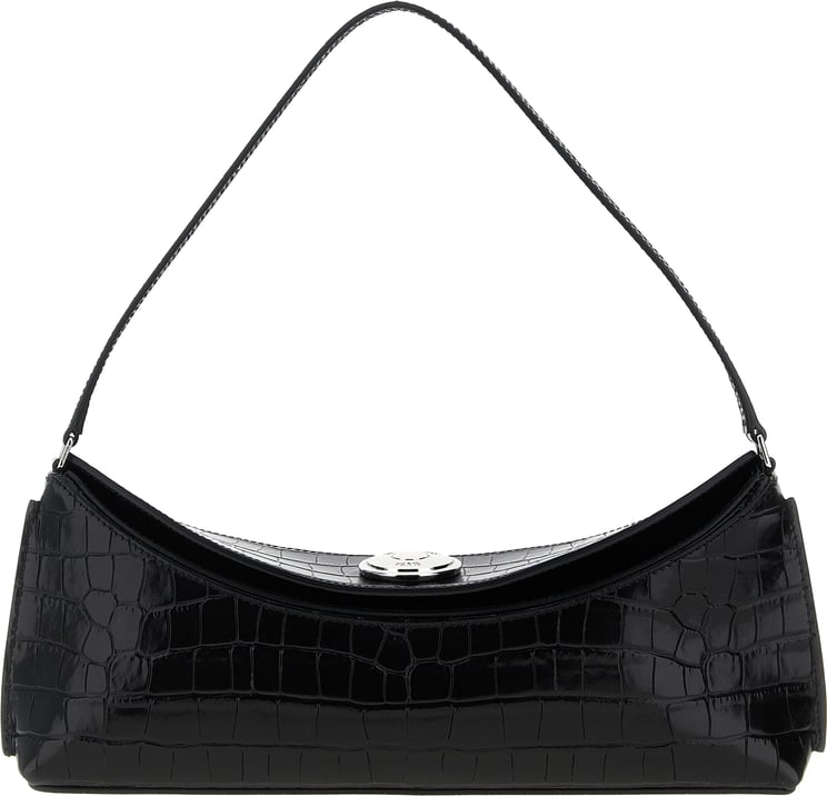 Jacquemus Jacquemus Black Calfskin Shoulder Bag